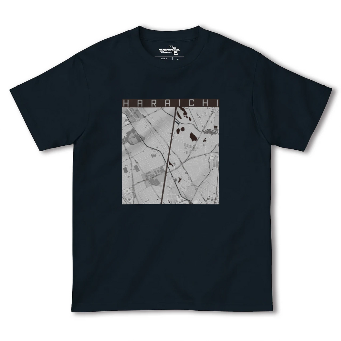 【原市(埼玉県)】地図柄ヘビーウェイトTシャツ