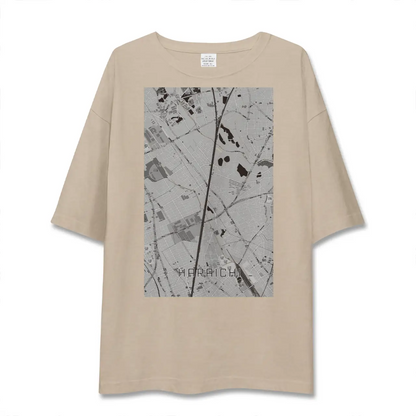 【原市（埼玉県）】地図柄ビッグシルエットTシャツ