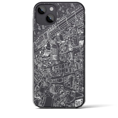 【原宿（フリーハンドランドスケープ）】フリーハンドランドスケープiPhoneケース（クリアタイプ）