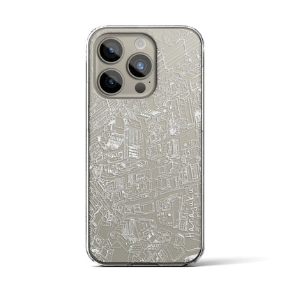 【原宿（フリーハンドランドスケープ）】フリーハンドランドスケープiPhoneケース（クリアタイプ）