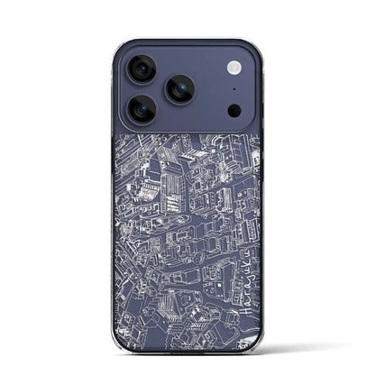 【原宿（フリーハンドランドスケープ）】フリーハンドランドスケープiPhoneケース（クリアタイプ）