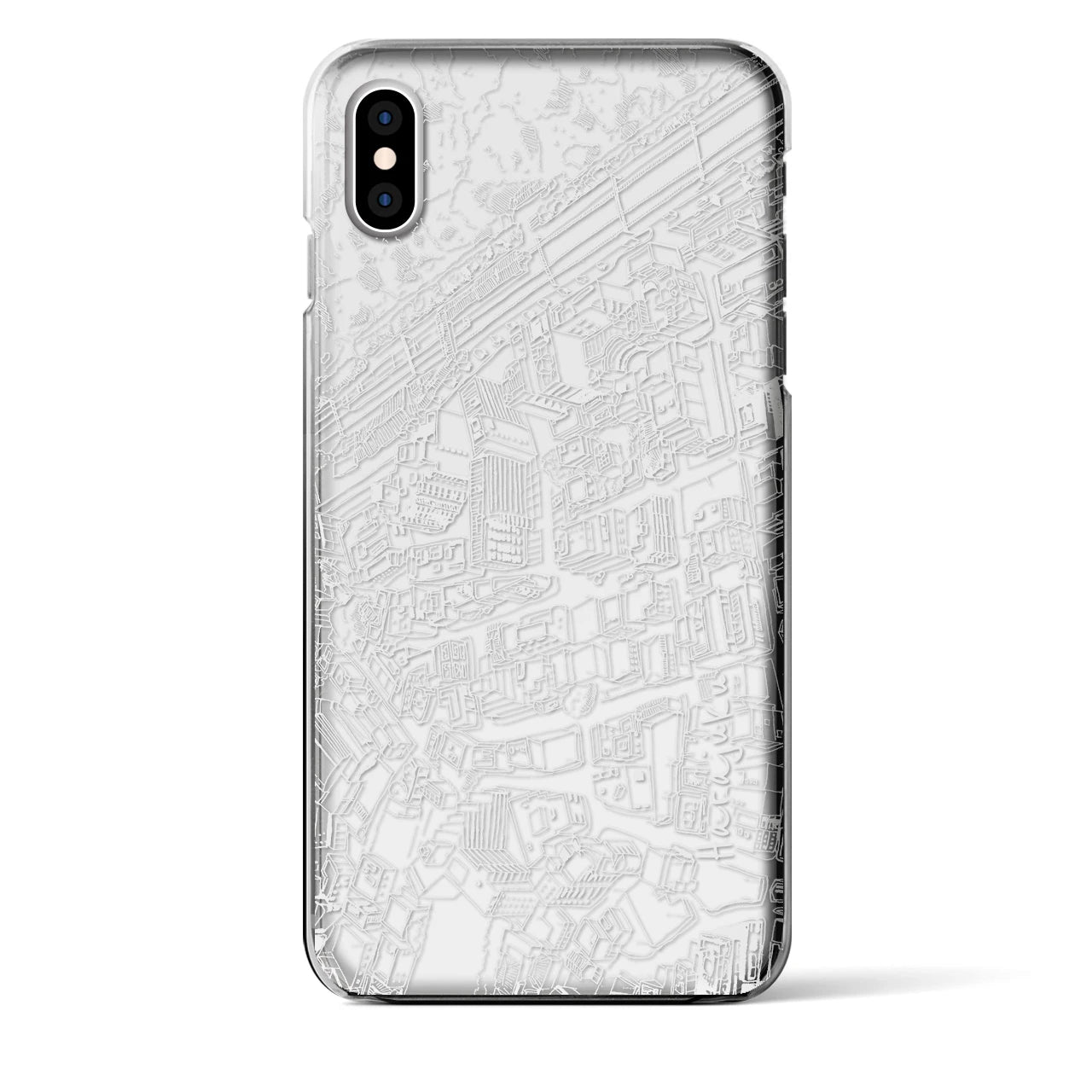 【原宿（フリーハンドランドスケープ）】フリーハンドランドスケープiPhoneケース（クリアタイプ）
