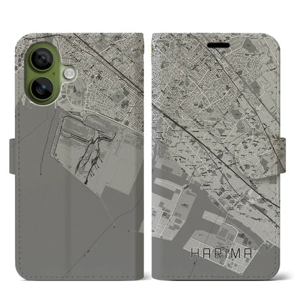 【播磨（兵庫県）】地図柄iPhoneケース（手帳タイプ）