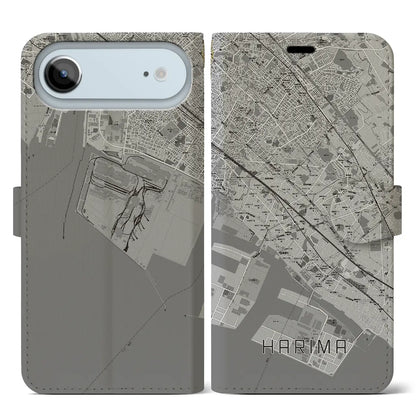 【播磨（兵庫県）】地図柄iPhoneケース（手帳タイプ）