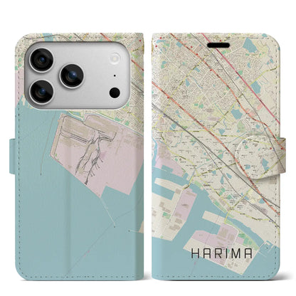 【播磨（兵庫県）】地図柄iPhoneケース（手帳タイプ）