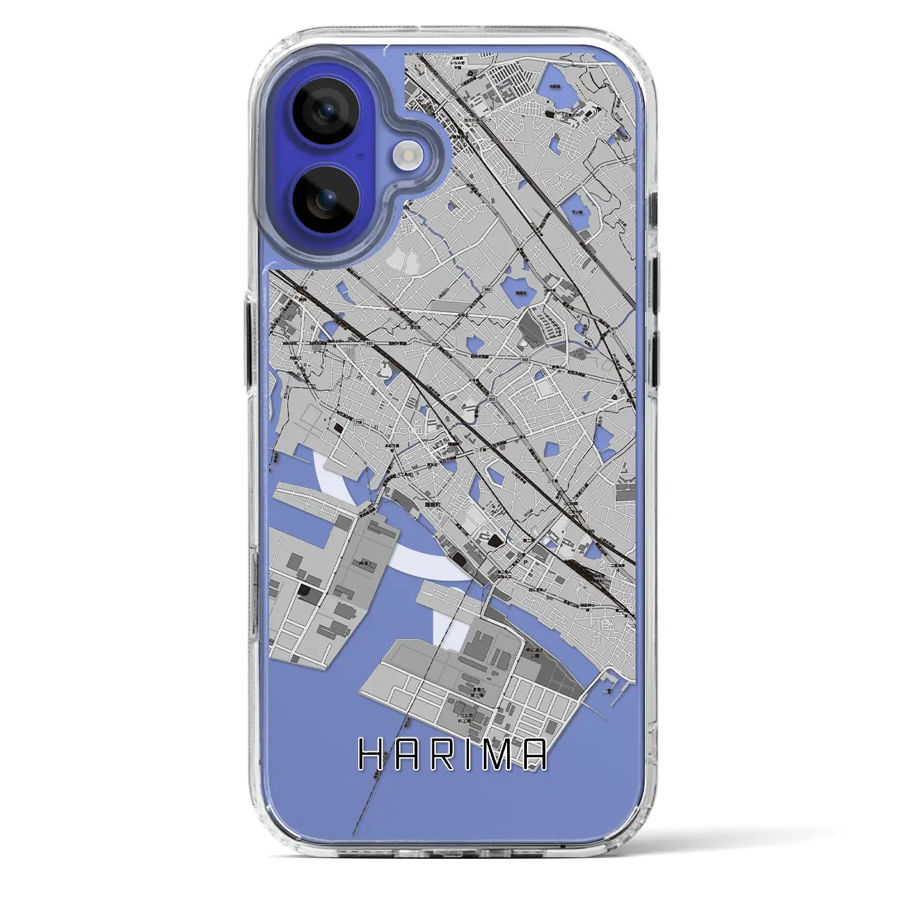 【播磨（兵庫県）】地図柄iPhoneケース（MagSafeタイプ）