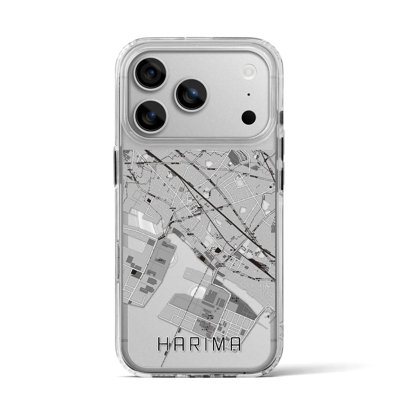 【播磨（兵庫県）】地図柄iPhoneケース（MagSafeタイプ）