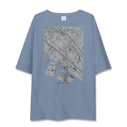 【播磨（兵庫県）】地図柄ビッグシルエットTシャツ