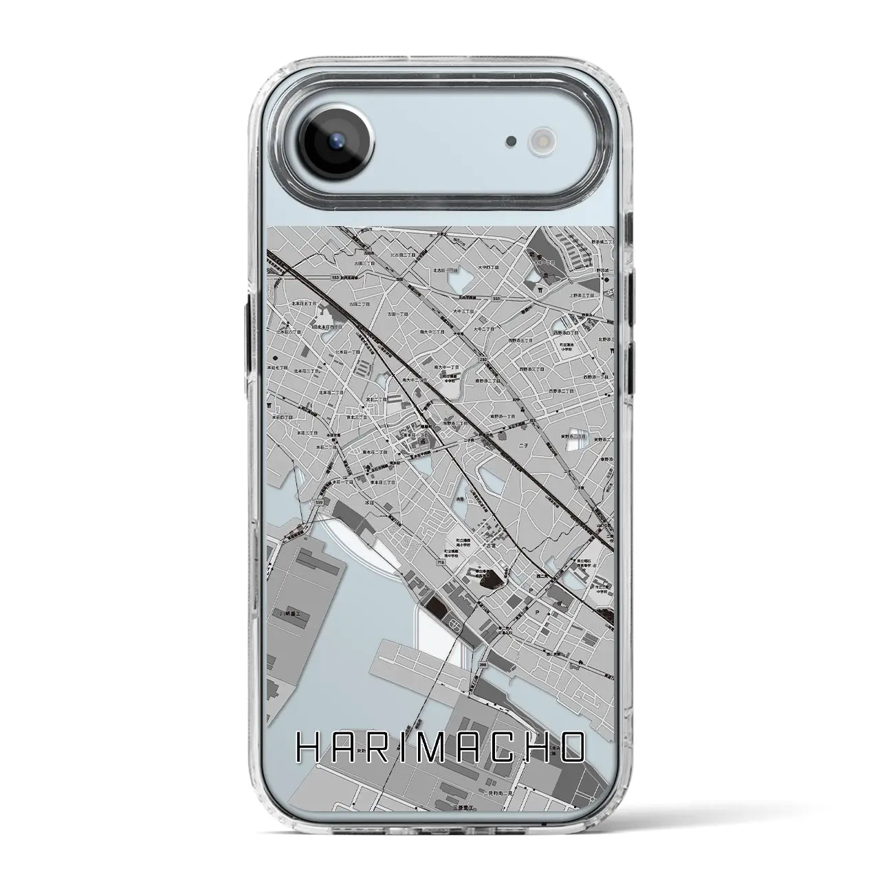 【播磨町（兵庫県）】地図柄iPhoneケース（MagSafeタイプ）