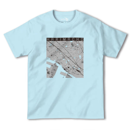 【播磨町（兵庫県）】地図柄ヘビーウェイトTシャツ