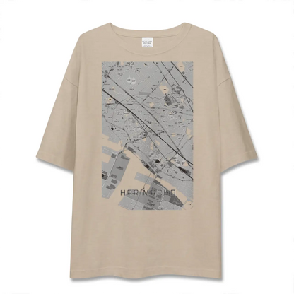【播磨町（兵庫県）】地図柄ビッグシルエットTシャツ