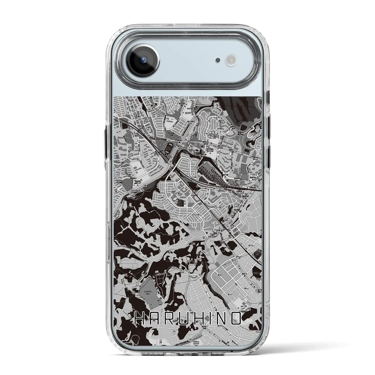 【はるひ野（神奈川県）】地図柄iPhoneケース（MagSafeタイプ）