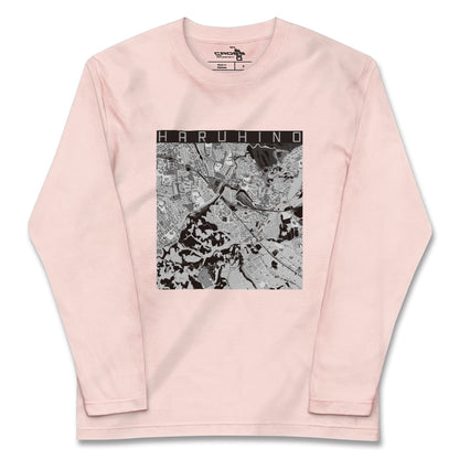 【はるひ野（神奈川県）】地図柄ロングスリーブTシャツ