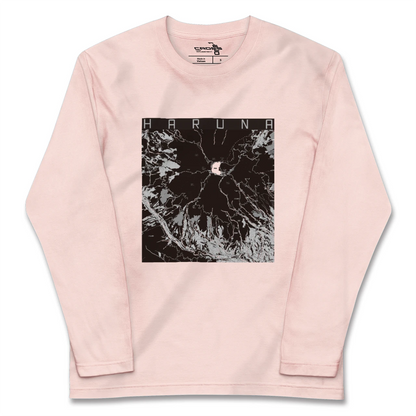 【榛名（群馬県）】地図柄ロングスリーブTシャツ