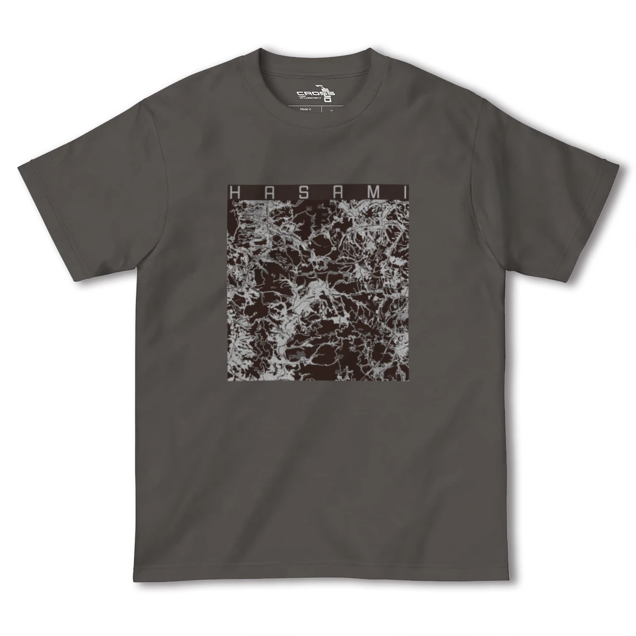 【波佐見（長崎県）】地図柄ヘビーウェイトTシャツ