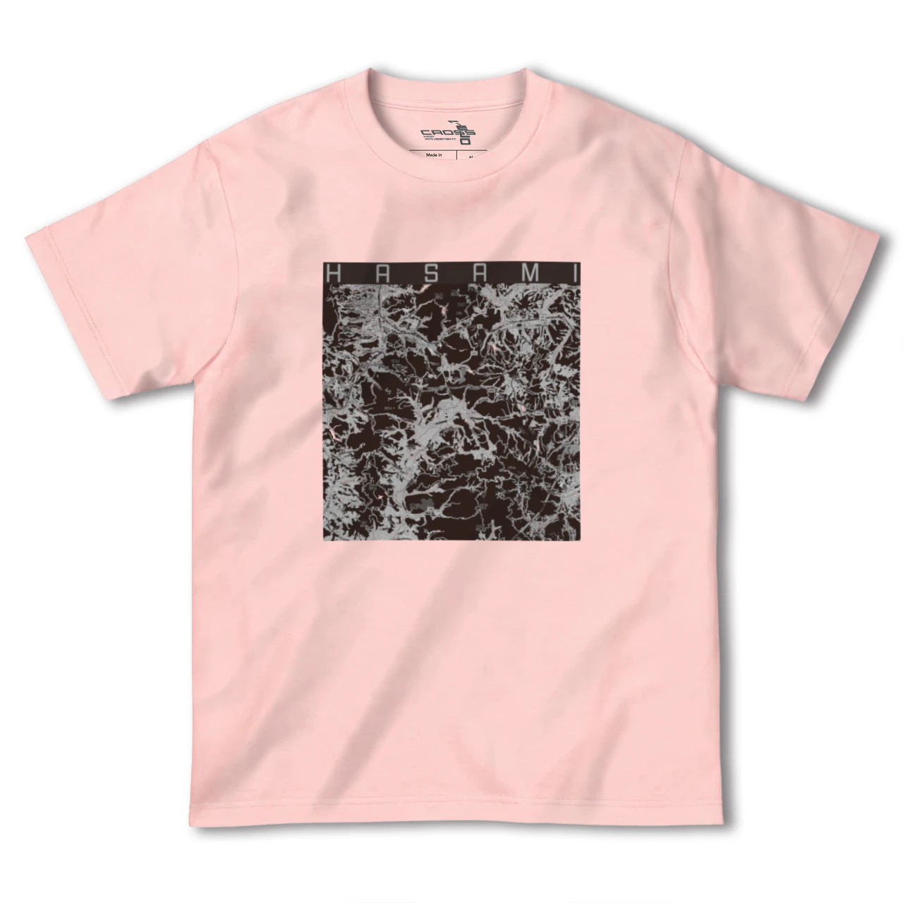 【波佐見（長崎県）】地図柄ヘビーウェイトTシャツ