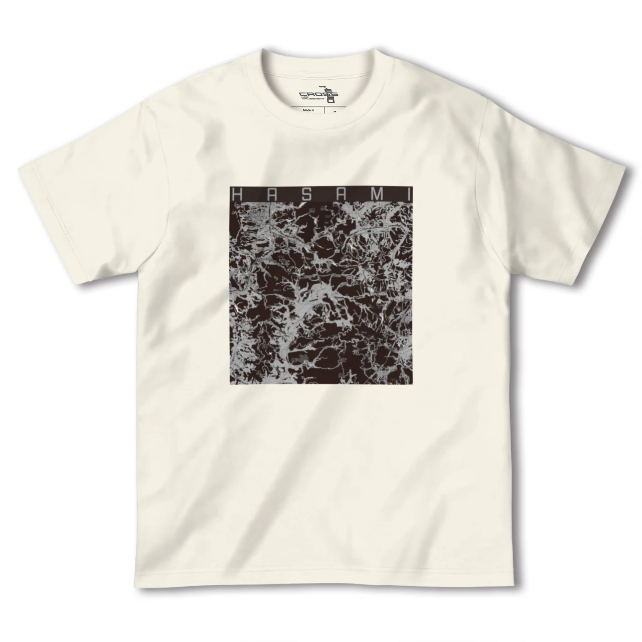 【波佐見（長崎県）】地図柄ヘビーウェイトTシャツ
