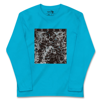 【波佐見（長崎県）】地図柄ロングスリーブTシャツ