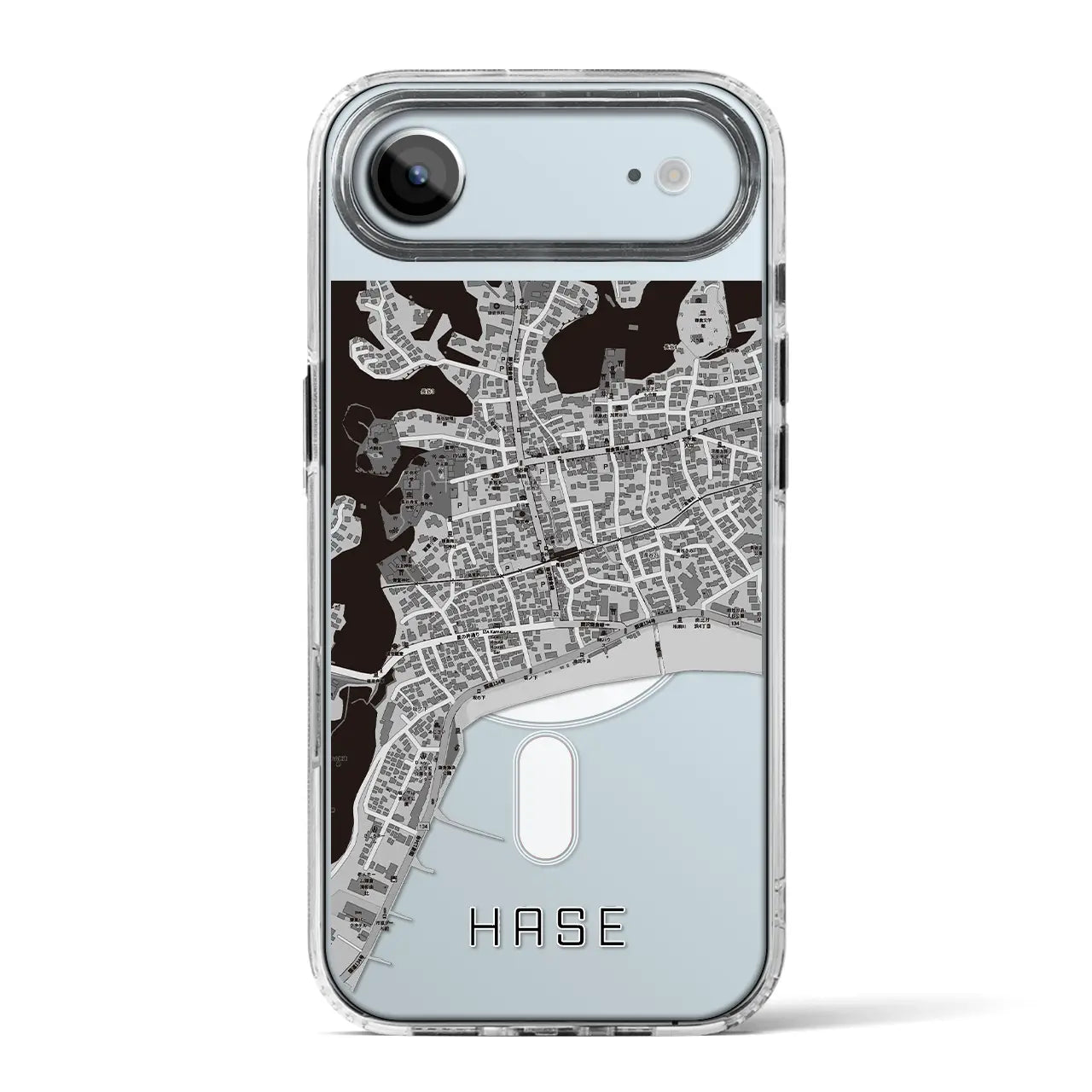 【長谷（神奈川県）】地図柄iPhoneケース（MagSafeタイプ）