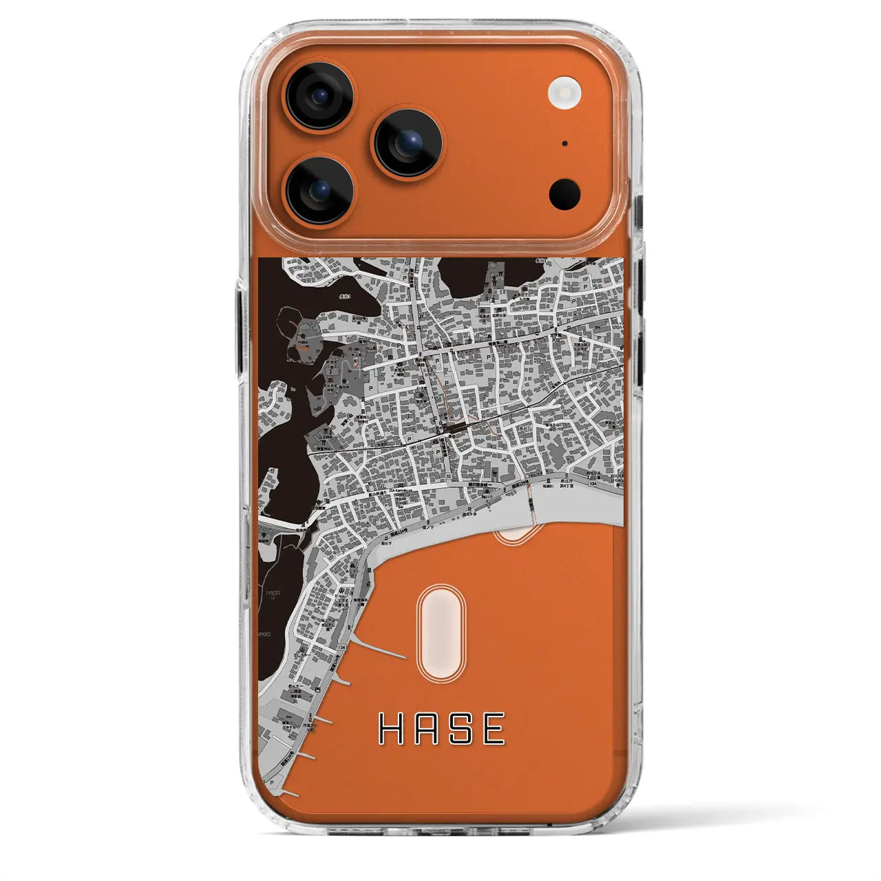 【長谷（神奈川県）】地図柄iPhoneケース（MagSafeタイプ）