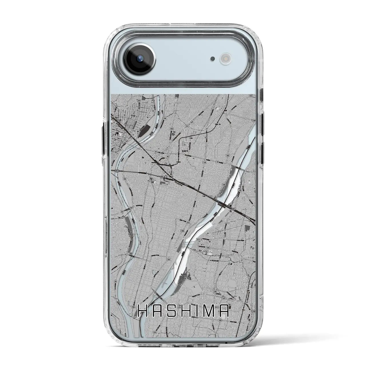 【羽島（岐阜県）】地図柄iPhoneケース（MagSafeタイプ）