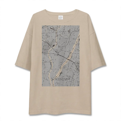 【羽島（岐阜県）】地図柄ビッグシルエットTシャツ