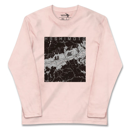 【橋本（和歌山県）（和歌山県）】地図柄ロングスリーブTシャツ