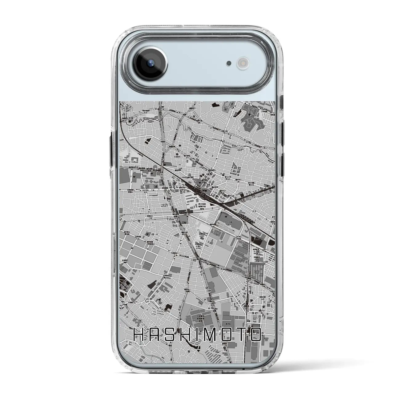 【橋本（神奈川県）】地図柄iPhoneケース（MagSafeタイプ）