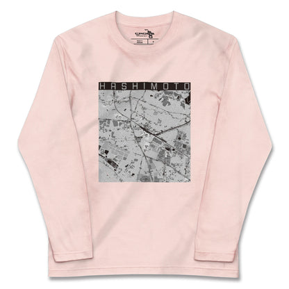 【橋本（神奈川県）】地図柄ロングスリーブTシャツ