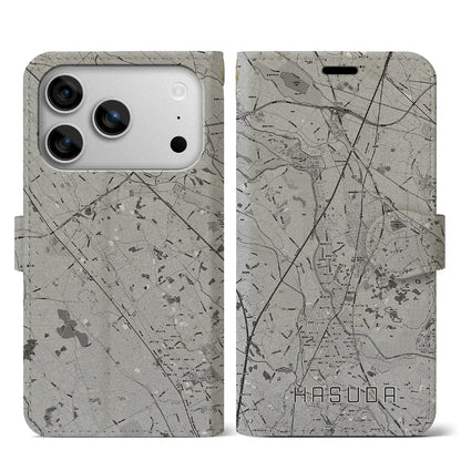 【蓮田（埼玉県）】地図柄iPhoneケース（手帳タイプ）