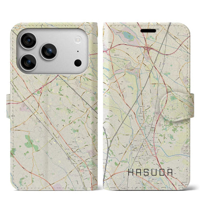 【蓮田（埼玉県）】地図柄iPhoneケース（手帳タイプ）