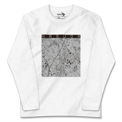 【蓮田（埼玉県）】地図柄ロングスリーブTシャツ
