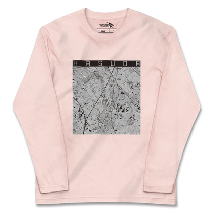 【蓮田（埼玉県）】地図柄ロングスリーブTシャツ