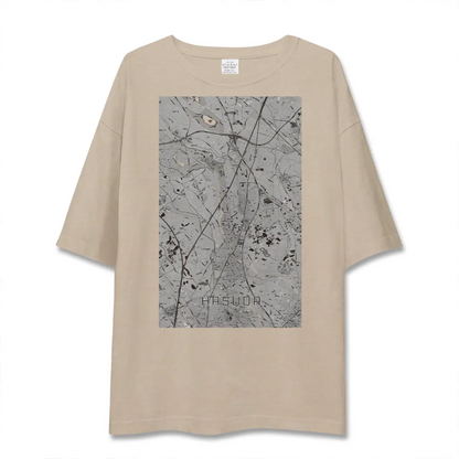 【蓮田（埼玉県）】地図柄ビッグシルエットTシャツ
