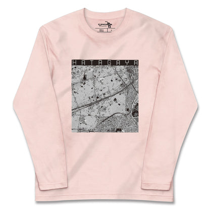 【幡ヶ谷（東京都）】地図柄ロングスリーブTシャツ