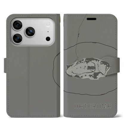 【波照間（沖縄県）】地図柄iPhoneケース（手帳タイプ）