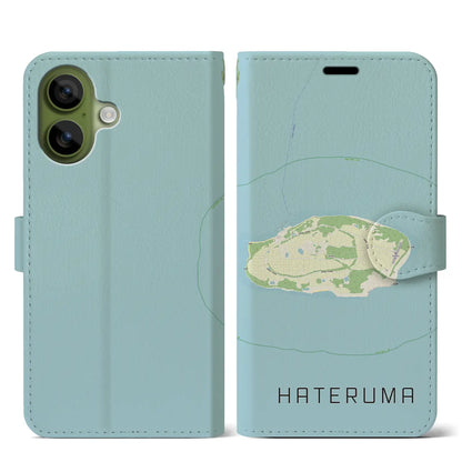 【波照間（沖縄県）】地図柄iPhoneケース（手帳タイプ）