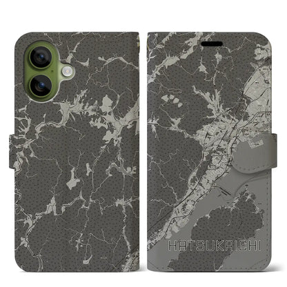 【廿日市（広島県）】地図柄iPhoneケース（手帳タイプ）