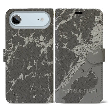 【廿日市（広島県）】地図柄iPhoneケース（手帳タイプ）