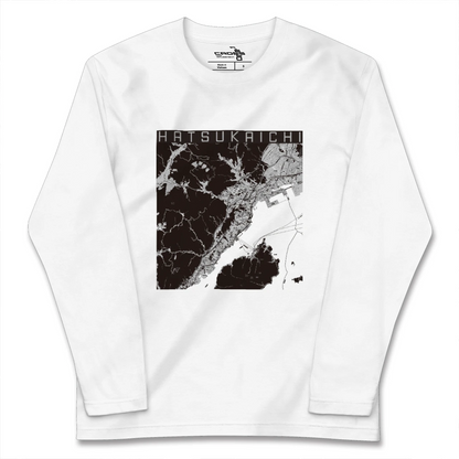 【廿日市（広島県）】地図柄ロングスリーブTシャツ