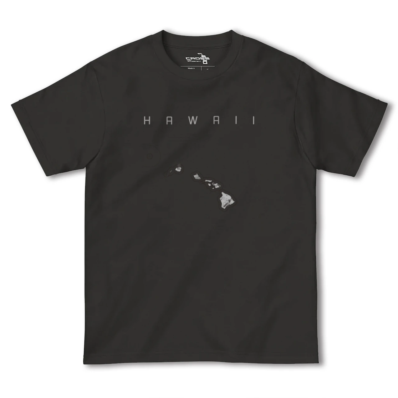 【ハワイ（アメリカ）】地図柄ヘビーウェイトTシャツ