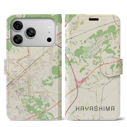 【早島（岡山県）】地図柄iPhoneケース（手帳タイプ）