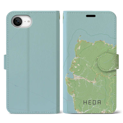 【戸田（静岡県）】地図柄iPhoneケース（手帳タイプ）