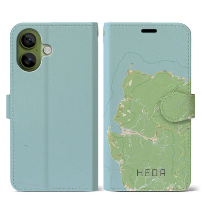 【戸田（静岡県）】地図柄iPhoneケース（手帳タイプ）