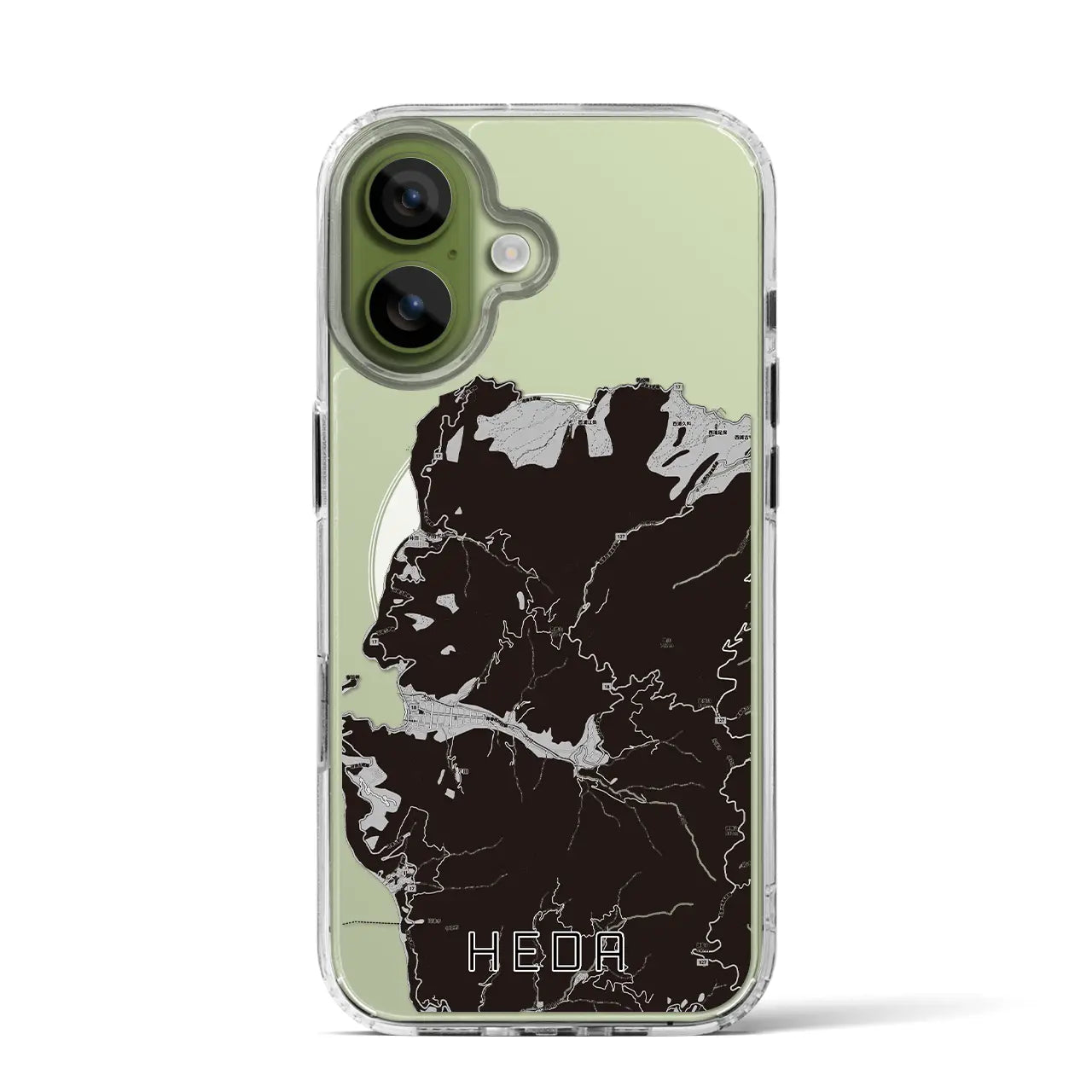 【戸田（静岡県）】地図柄iPhoneケース（MagSafeタイプ）