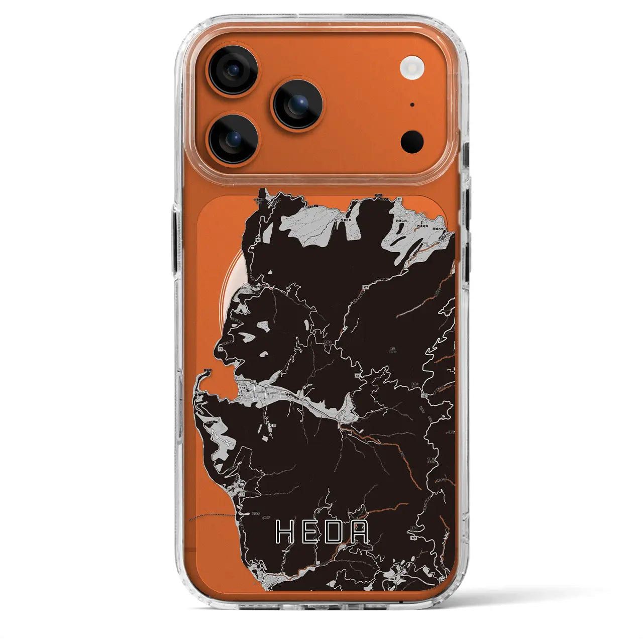 【戸田（静岡県）】地図柄iPhoneケース（MagSafeタイプ）