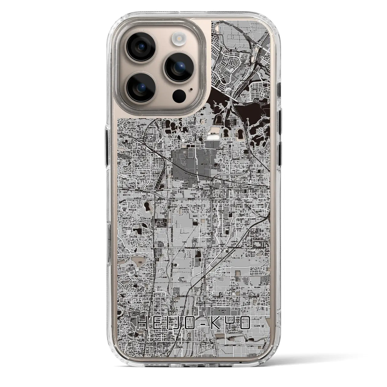 【平城京（奈良県）】地図柄iPhoneケース（MagSafeタイプ）