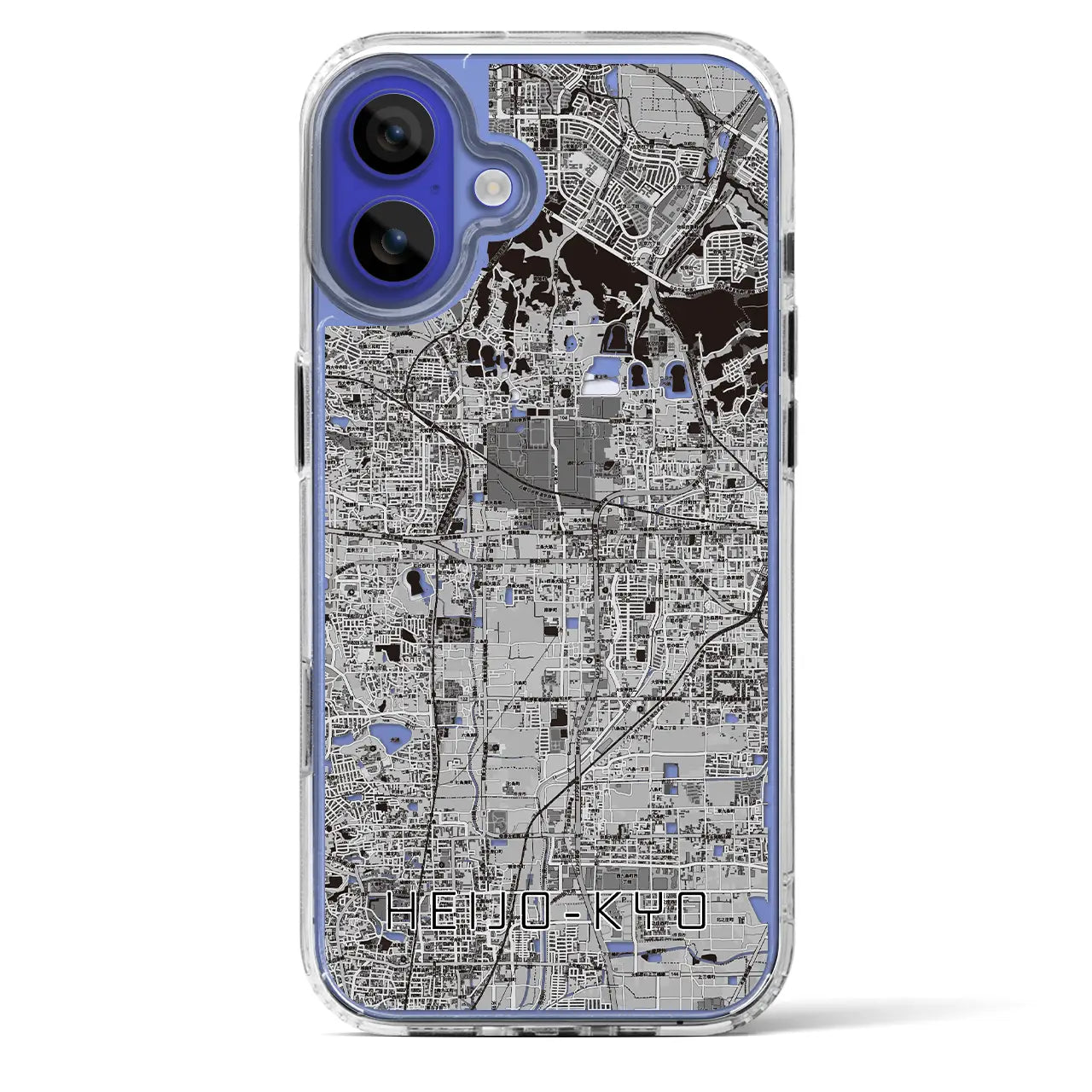 【平城京（奈良県）】地図柄iPhoneケース（MagSafeタイプ）