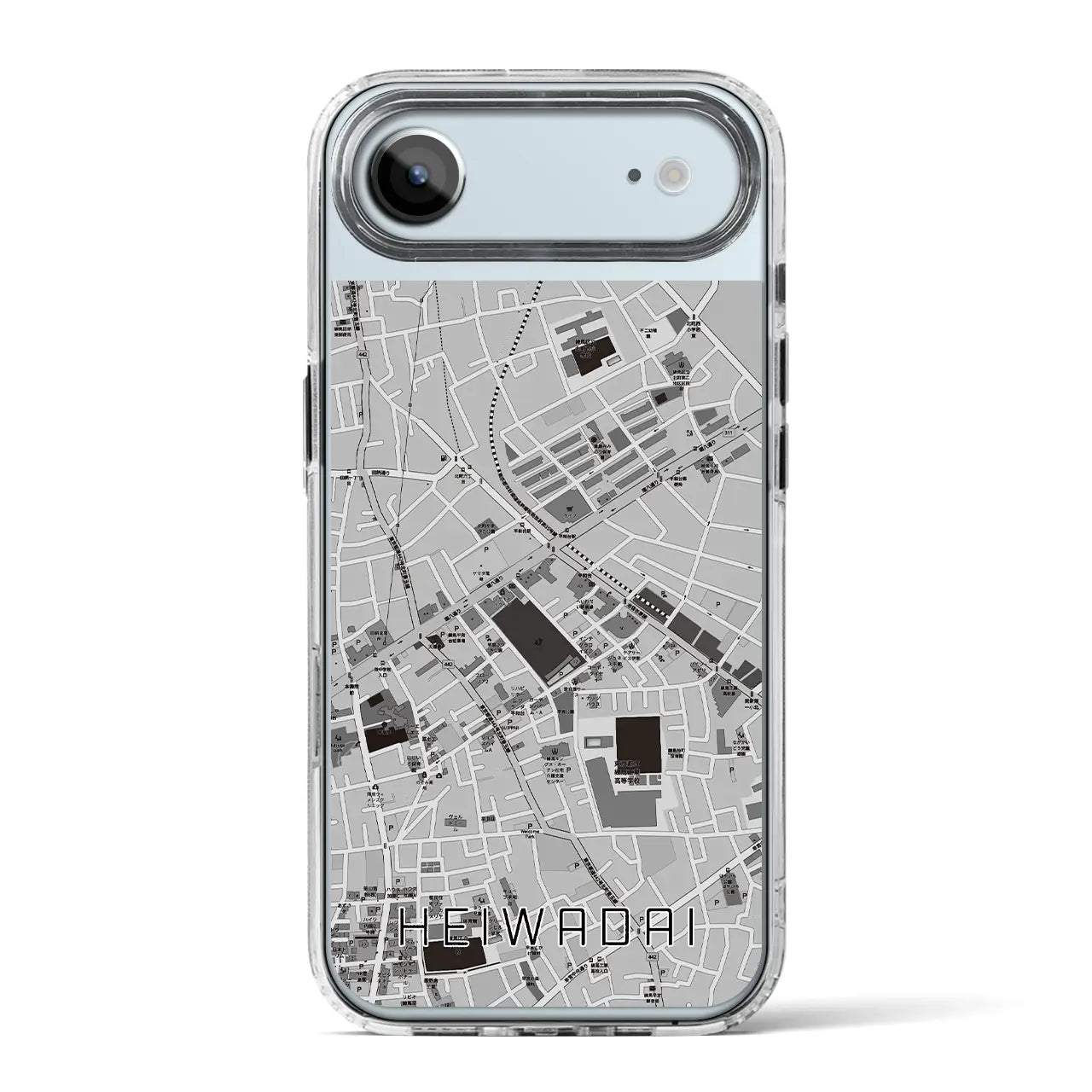 【平和台（東京都）】地図柄iPhoneケース（MagSafeタイプ）