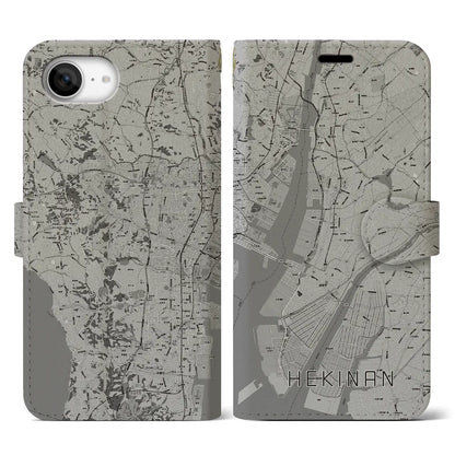 【碧南（愛知県）】地図柄iPhoneケース（手帳タイプ）